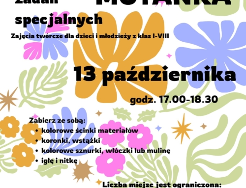 Żadanica-laleczka do zadań specjalnych!! Warsztaty twórcze dla dzieci w bibliotece!!! Zapisz swoje dziecko już dziś!!!