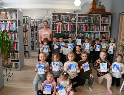 Przedszkolaki w bibliotece!!!