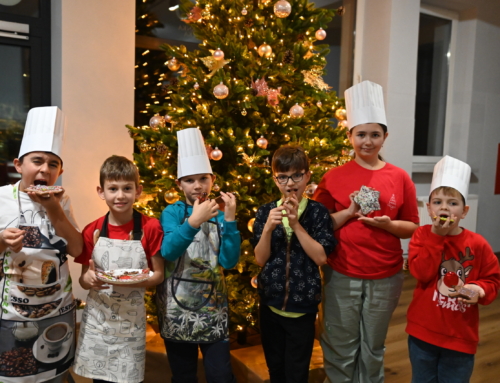 Świąteczne pieczenie pierniczków w bibliotece!!!