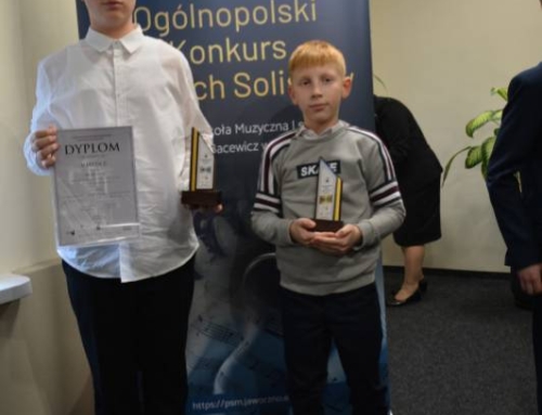 Miłosz i Mateusz Ziaja kolejny raz wracają z konkursu muzycznego z nagrodami!!! Gratulujemy!!!