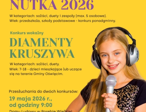 XVIII Przegląd Piosenki Dziecięcej NUTKA 2026, Konkurs wokalny DIAMENTY KRUSZYWA