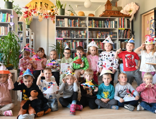 Przedszkolaki w bibliotece! Z WAMI zawsze jest pięknie, kolorowo i wesoło!!!